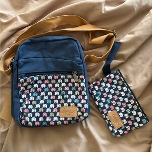 NWT Kemy’s crossbody and pouch set
